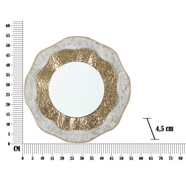 Lustro ścienne SHAI LIGHT Ø 54,5X4,5 cm